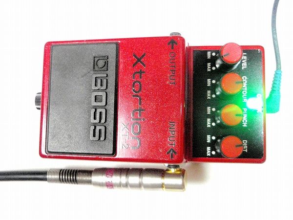 BOSS Xtortion XT-2 レッド Boss XT-2 Xtortion