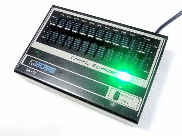 BOSS GRAPHIC EQUALIZER GE-10 - Pure Tone ELITE MODIFY BOSS GRAPHIC EQUALIZER GE-10 - Pure Tone ELITE MODIFY