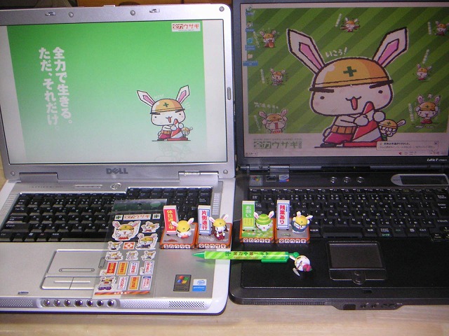 全力ウサギ2 道路工事中につきご協力を