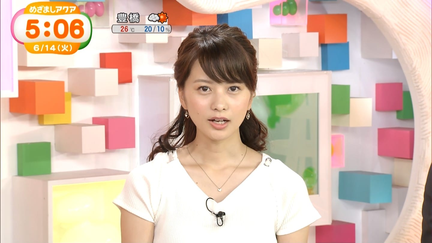 高見侑里 岡副麻希 阿部華也子 めざましテレビアクア めざましテレビ Curia O