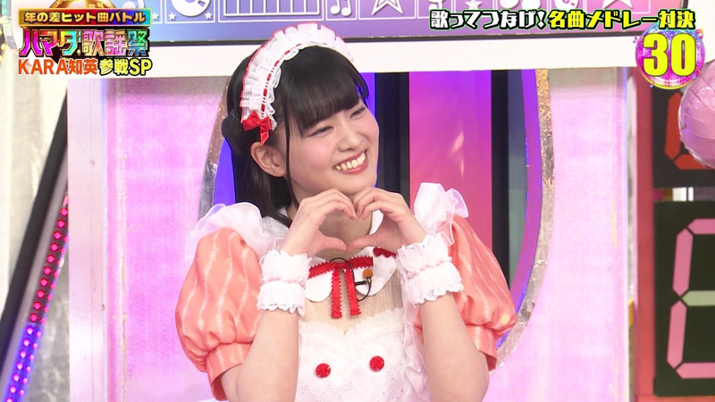 段原瑠々･大西亜玖璃(AiScReam)･森香澄･柏木由紀 ｢ハマダ歌謡祭★オオカミ少年 Part.1｣ 8