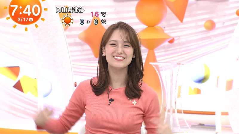 井上清華･高崎春･林佑香 ｢めざましテレビ｣ 14