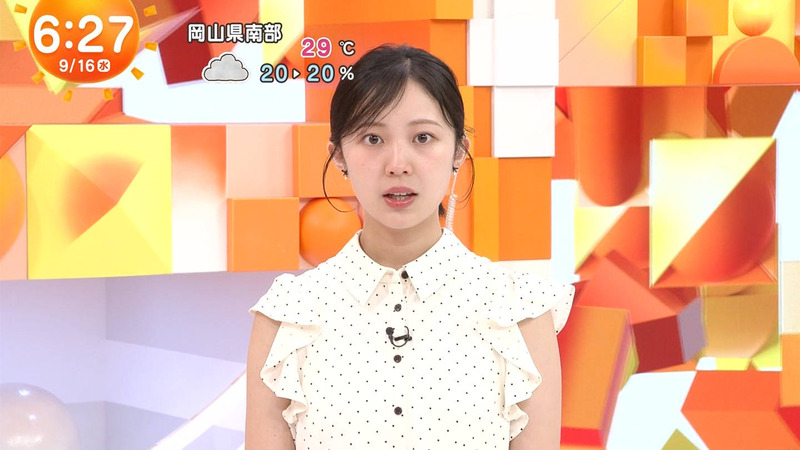 高崎春･浅倉美恩 ｢めざましテレビ｣ 2