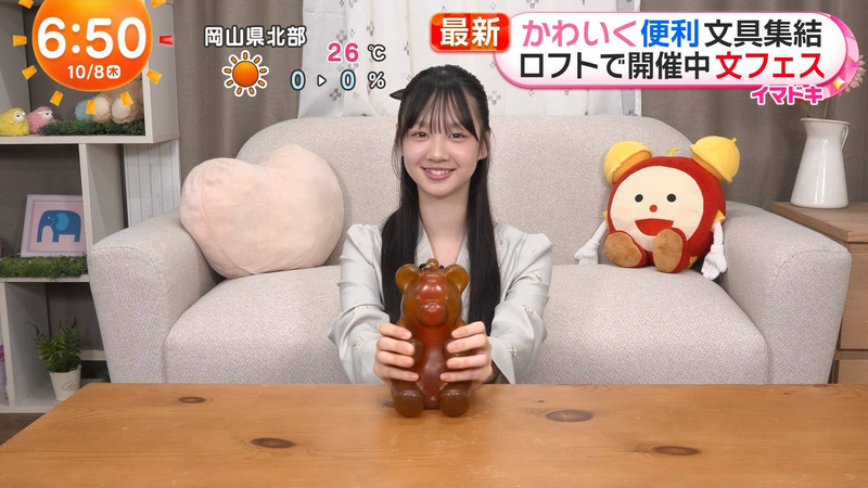 AKB48･佐々木花奈 ｢めざましテレビ｣ 4