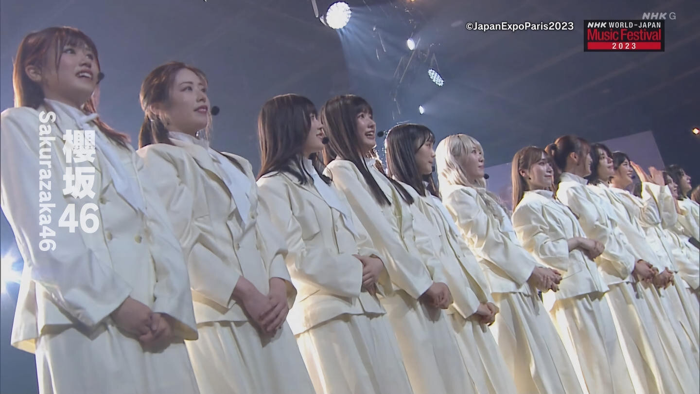 櫻坂46 ｢NHK WORLD JAPAN MUSIC FESTIVAL｣ Curia