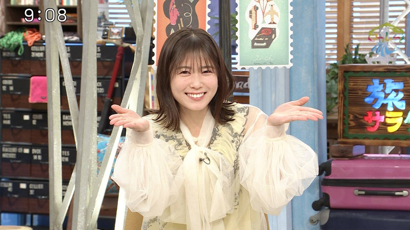 丹生明里 ｢朝だ！生です旅サラダ｣ 5