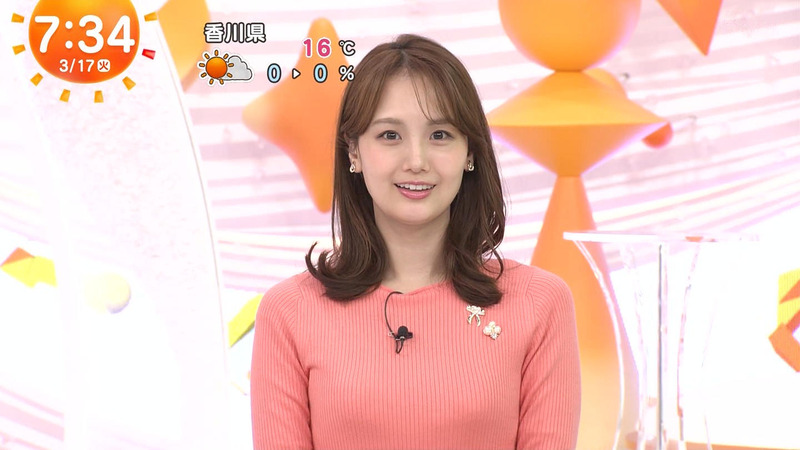 井上清華･高崎春･林佑香 ｢めざましテレビ｣ 10