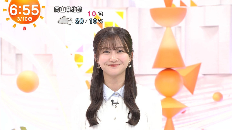 原田葵･林佑香 ｢めざましテレビ｣ 6