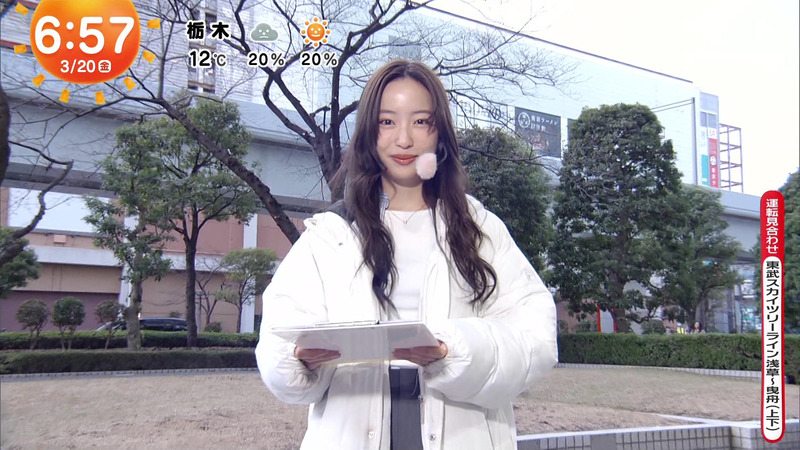 原田葵･林佑香 ｢めざましテレビ｣ 9