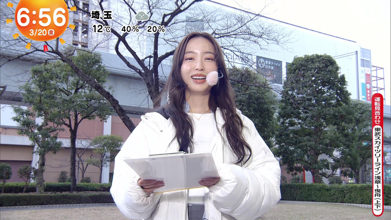 原田葵･林佑香 ｢めざましテレビ｣ 7