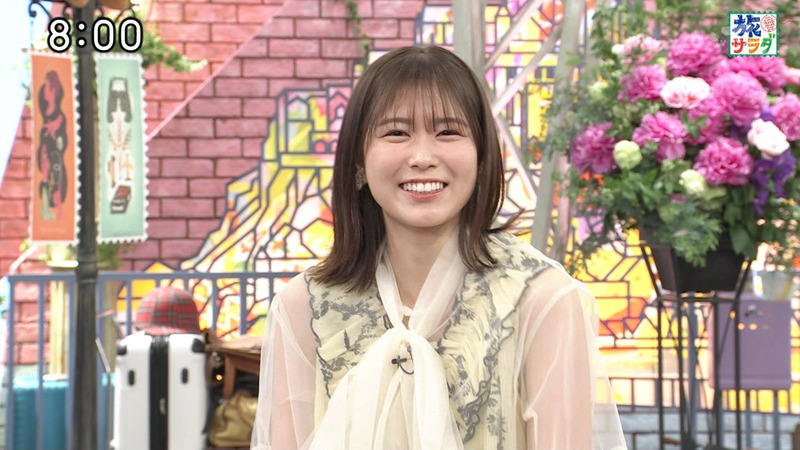 丹生明里 ｢朝だ！生です旅サラダ｣ 3