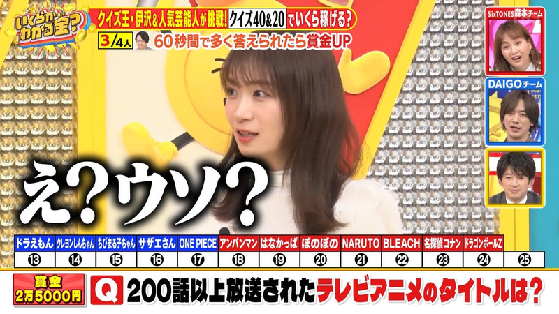 秋元真夏 ｢いくらかわかる金？｣ 10