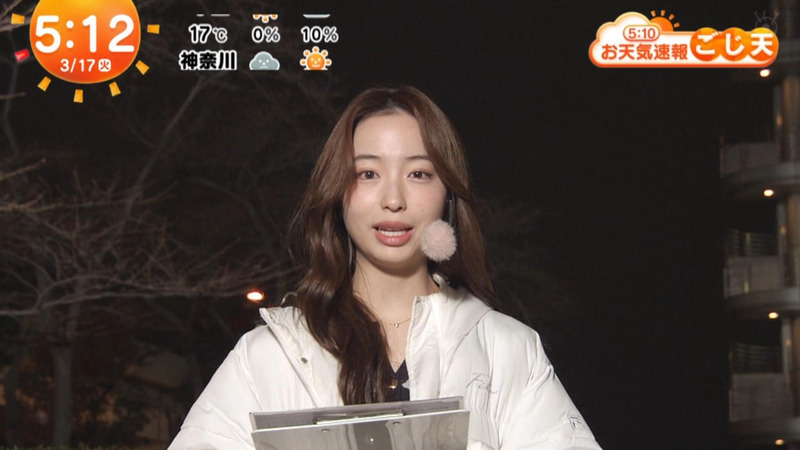 井上清華･高崎春･林佑香 ｢めざましテレビ｣ 2