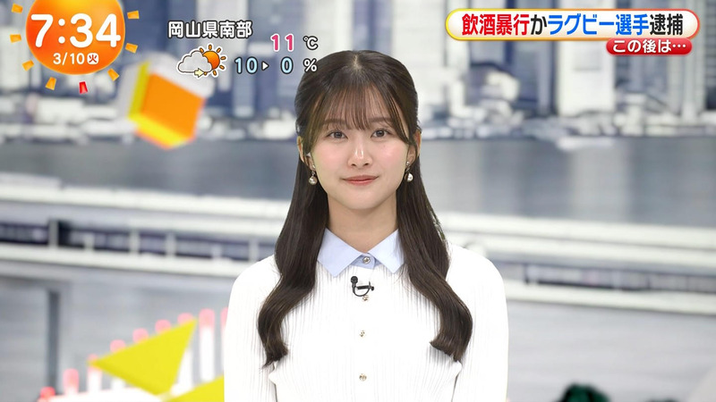 原田葵･林佑香 ｢めざましテレビ｣ 7
