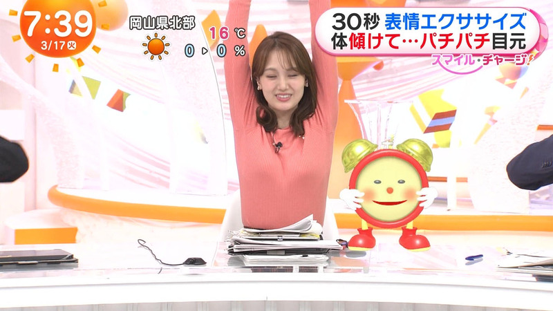 井上清華･高崎春･林佑香 ｢めざましテレビ｣ 11