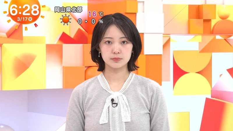 井上清華･高崎春･林佑香 ｢めざましテレビ｣ 8