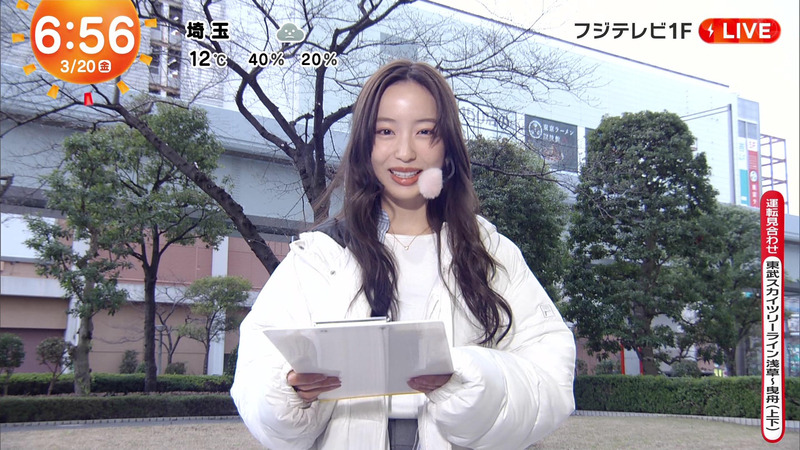 原田葵･林佑香 ｢めざましテレビ｣ 8