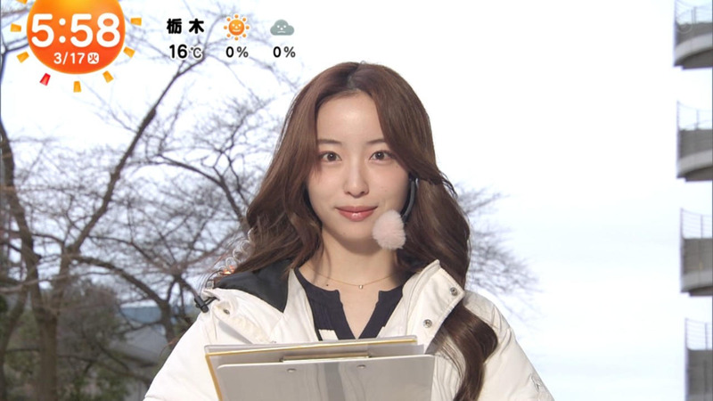 井上清華･高崎春･林佑香 ｢めざましテレビ｣ 6