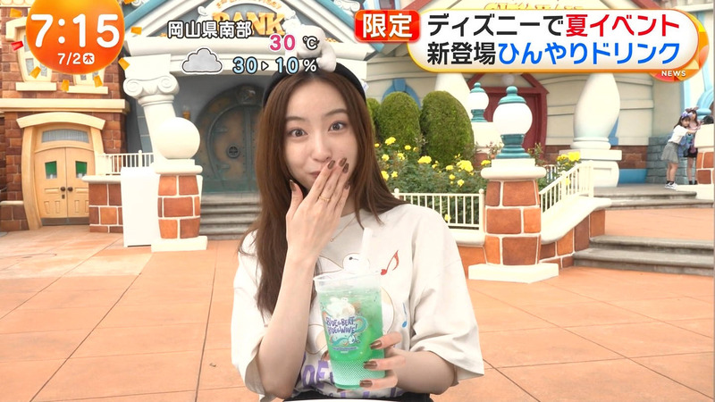林佑香 ｢めざましテレビ｣ 7