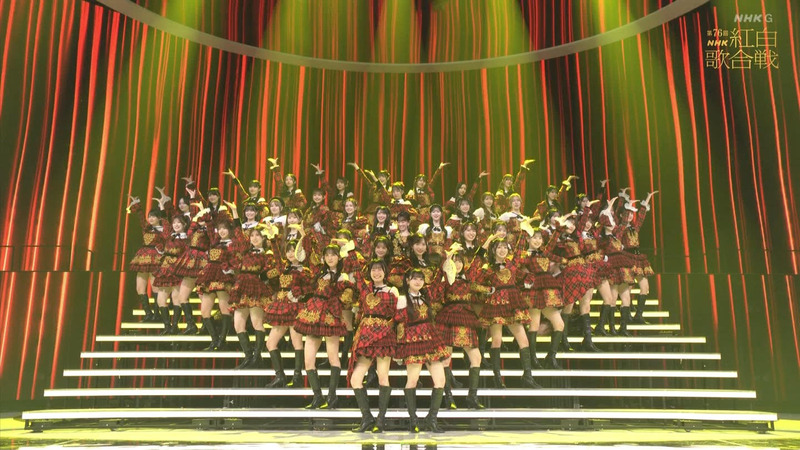 AKB48 ｢第76回NHK紅白歌合戦 Part.1｣ 10
