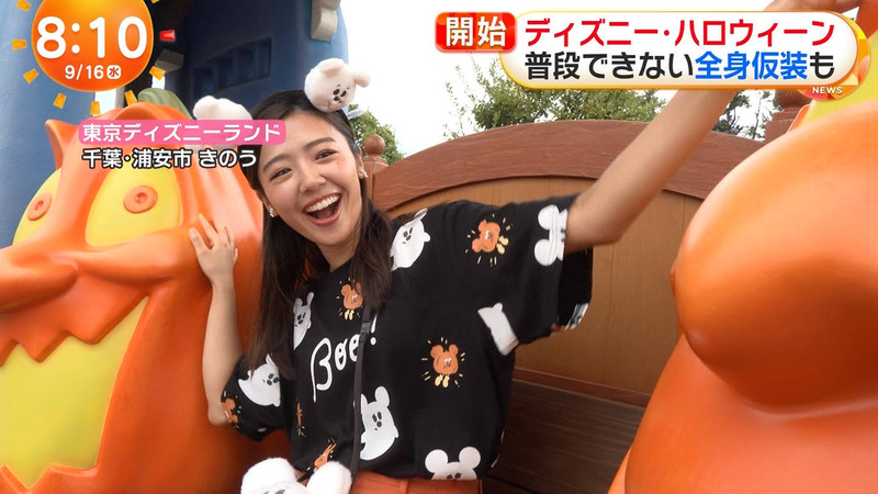 高崎春･浅倉美恩 ｢めざましテレビ｣ 5