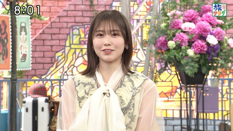 丹生明里 ｢朝だ！生です旅サラダ｣