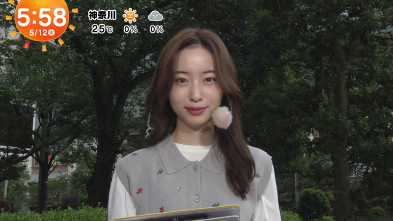 林佑香 ｢めざましテレビ｣ 4