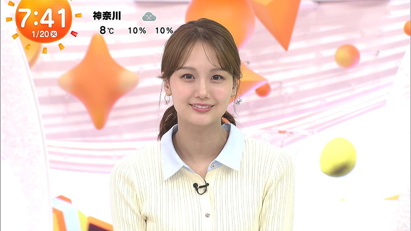 井上清華･原田葵･高崎春･林佑香 ｢めざましテレビ｣ 20