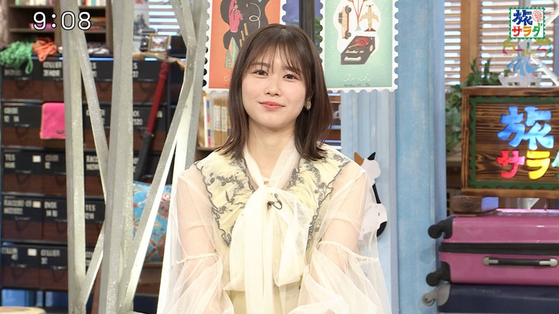 丹生明里 ｢朝だ！生です旅サラダ｣ 4
