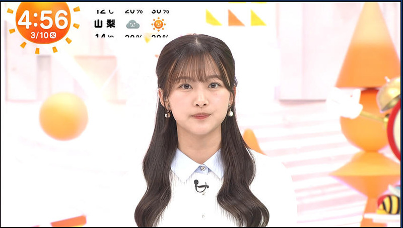 原田葵･林佑香 ｢めざましテレビ｣