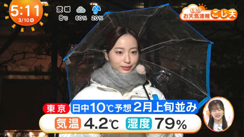 原田葵･林佑香 ｢めざましテレビ｣ 2