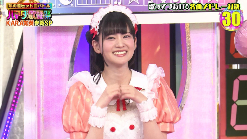 段原瑠々･大西亜玖璃(AiScReam)･森香澄･柏木由紀 ｢ハマダ歌謡祭★オオカミ少年 Part.1｣ 9