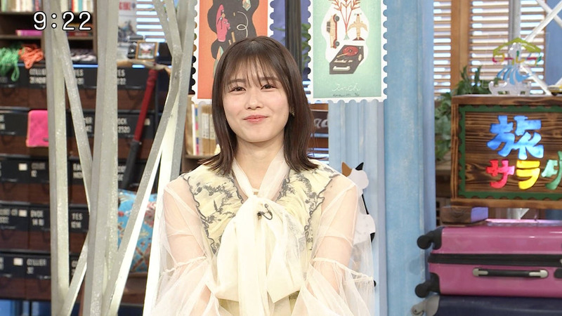 丹生明里 ｢朝だ！生です旅サラダ｣ 11