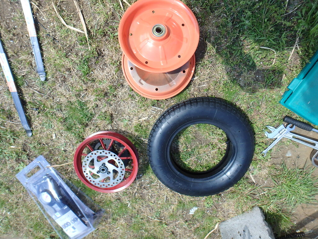 高質で安価 タイヤ ホイール F R ローター付 中華 ポケバイ Dprd Jatimprov Go Id