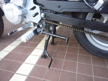 mini125(黒)センタースタンド
