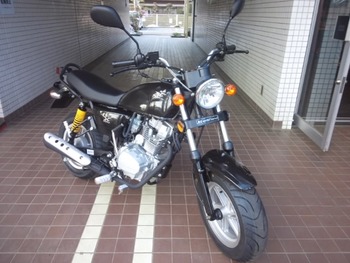 mini125(黒)前斜