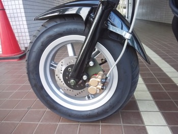 mini125(黒)ブレーキディスク