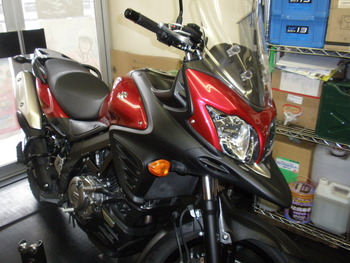 Vストローム650ABS-after