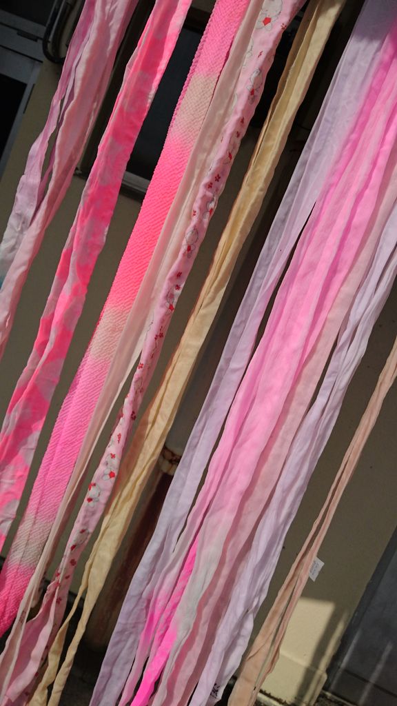 腰紐の手入れ あいすべ・き・も・の 腰紐 洗える腰紐
