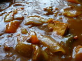 揚げと夏野菜のカレー