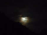 満月(午後8時32分東の空)