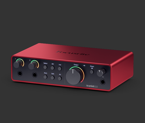 配信機器・PA機器・レコーディング機器 Focuseite scarlett 2i2 gen4 Focusrite(フォーカスライト) Scarlett 2i2 Studio 4th Gen