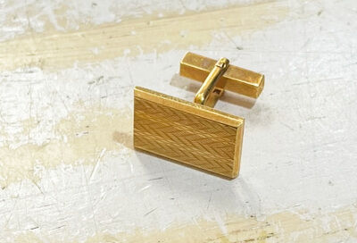 ※専用です！ 18金 コンビ ボタン カフス 片方 専用です！ 18金 コンビ ボタン カフス 片方 カフス カフス