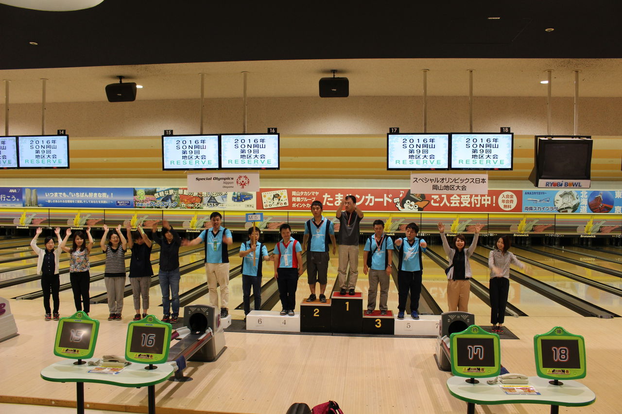 岡山 Son 岡山地区大会ボウリングの部開かれる スペシャルオリンピックス日本 岡山