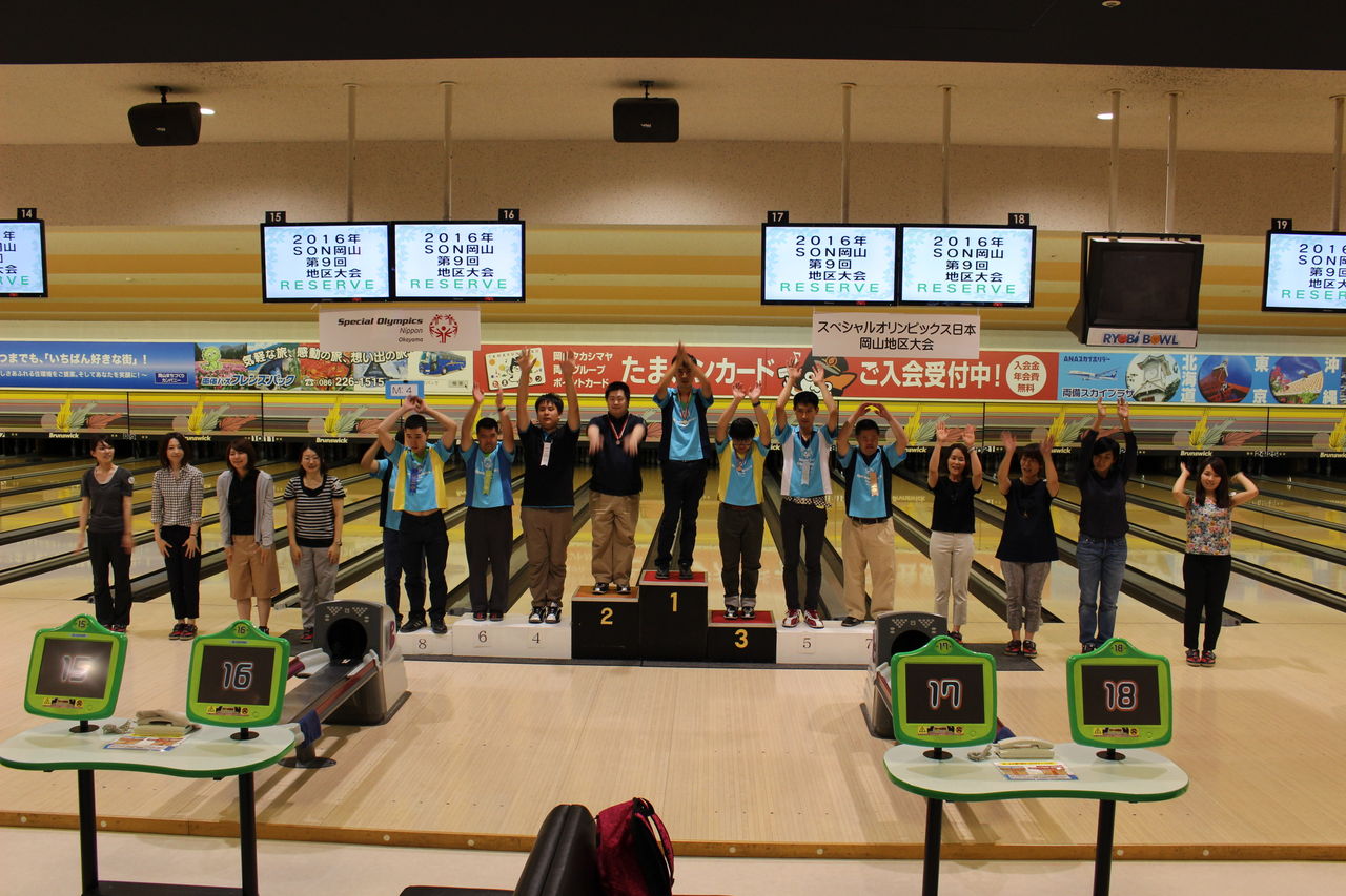 岡山 Son 岡山地区大会ボウリングの部開かれる スペシャルオリンピックス日本 岡山