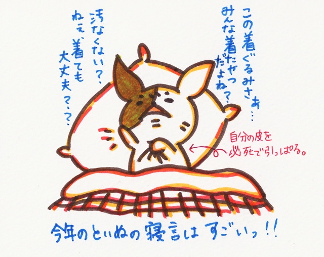 今年のといぬは、