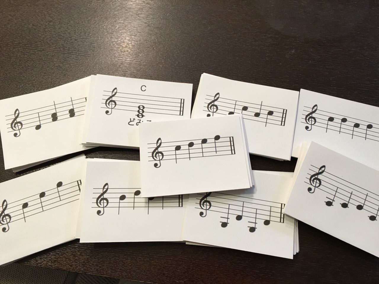 手作り教材 フラッシュカードを作る 音楽教室sonateのブログ 手作り教材 フラッシュカードを作る 音楽教室sonateのブログ
