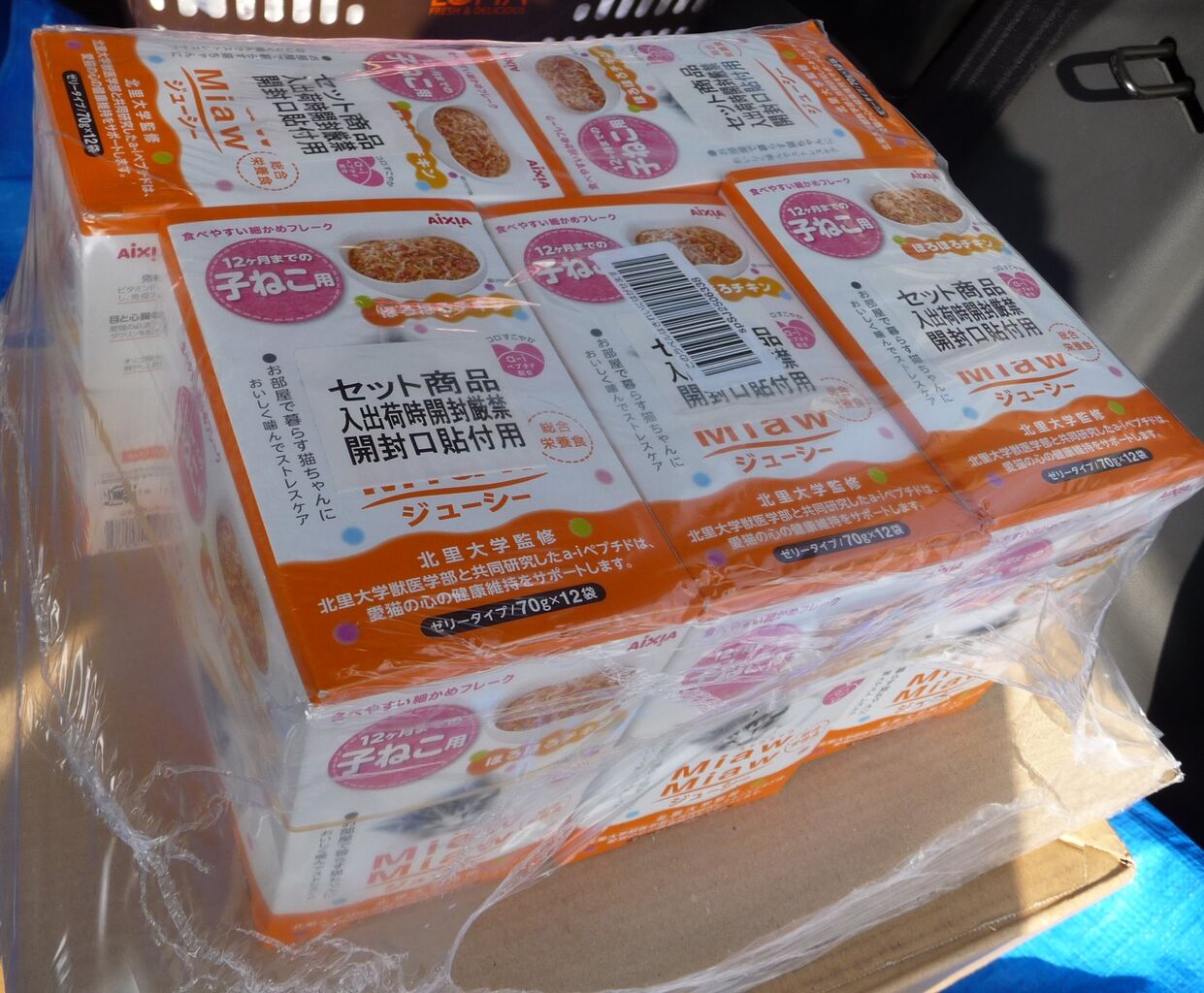 支援物資に感謝 三度の飯 犬と猫 支援物資に感謝 三度の飯 犬と猫