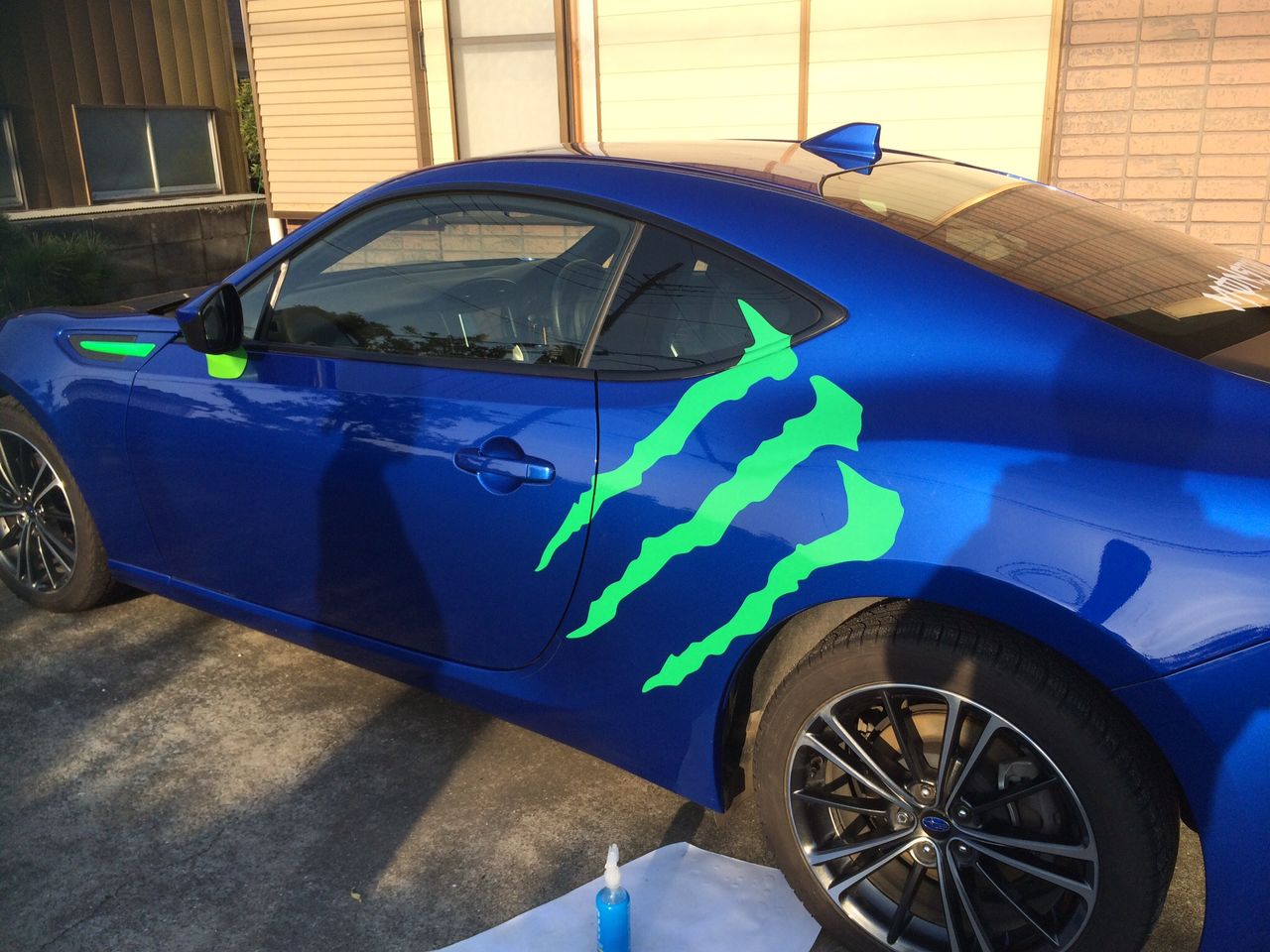 Brz ステッカー モンスターエナジー 爪 Car Modify Monster Brz ステッカー モンスターエナジー 爪 Car Modify Monster