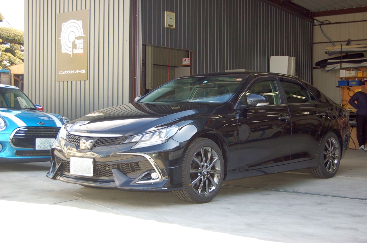 トヨタ マークxにソニックプラスを取り付けました ソニックプラスセンター大阪のブログ